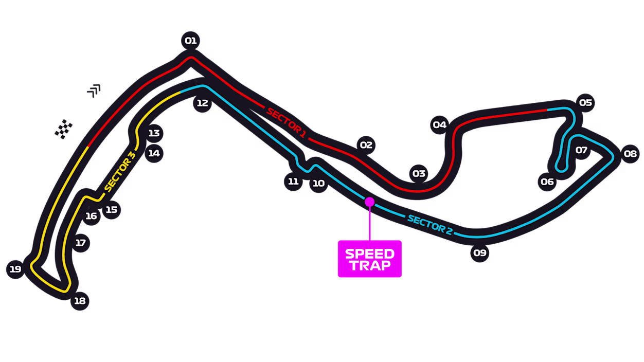 Monaco Grand Prix track